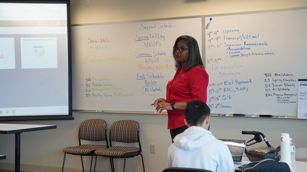  Student in the Duval County Public Schools and FSCJ Extended Transition Program.