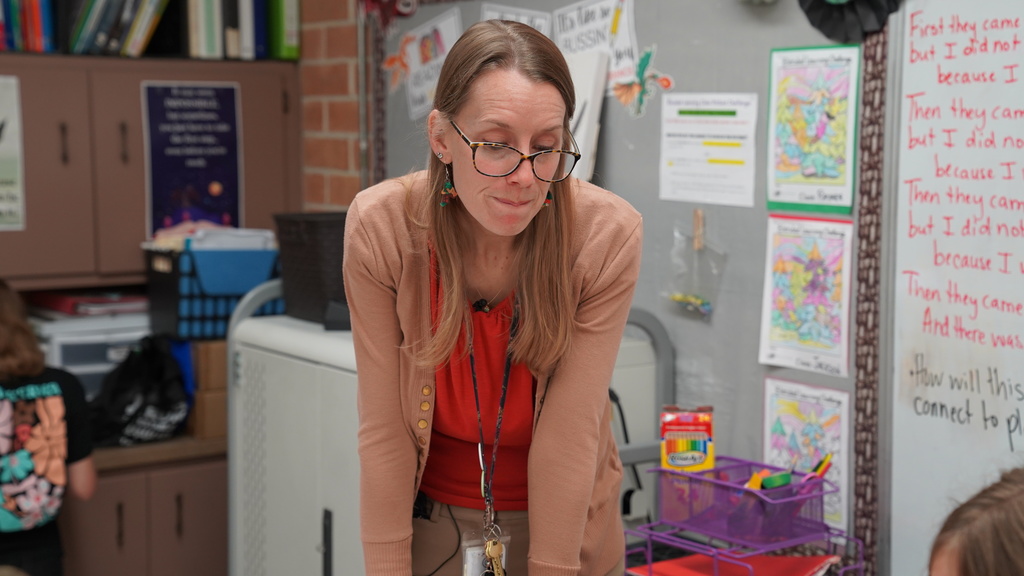 Patricia Raymer teaching