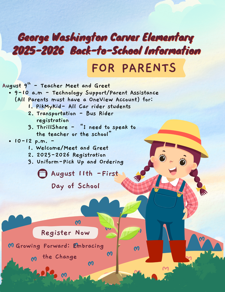 2025-2026 Back-to-School Information