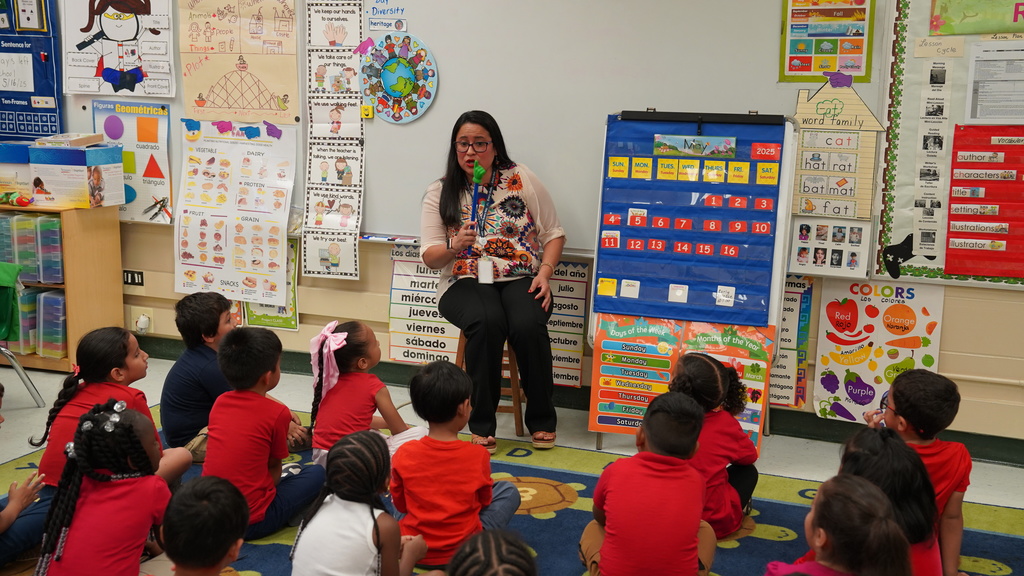 Silvia Ramirez teaches a bilingual Pre-K class at Spring Park Elementary, helping English language learners thrive.