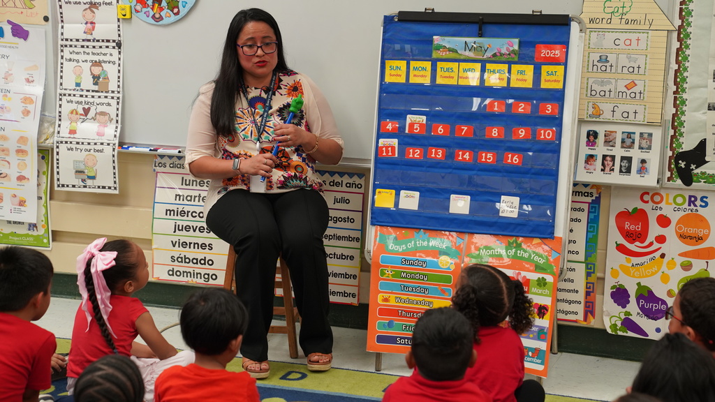 Silvia Ramirez teaches a bilingual Pre-K class at Spring Park Elementary, helping English language learners thrive.
