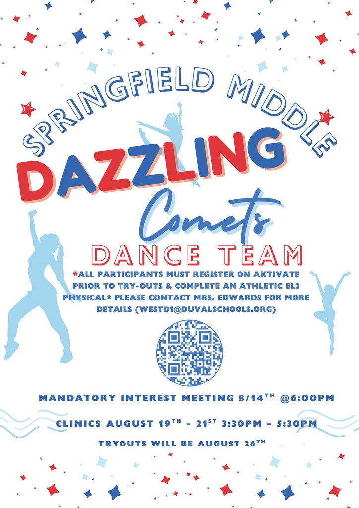 Dance Team Tryouts Flyer