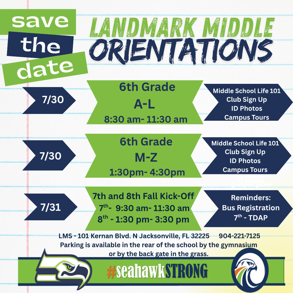 Orientation Dates