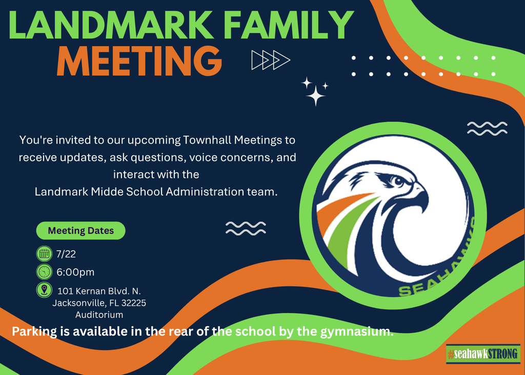 Landmark Family Meeting Flyer