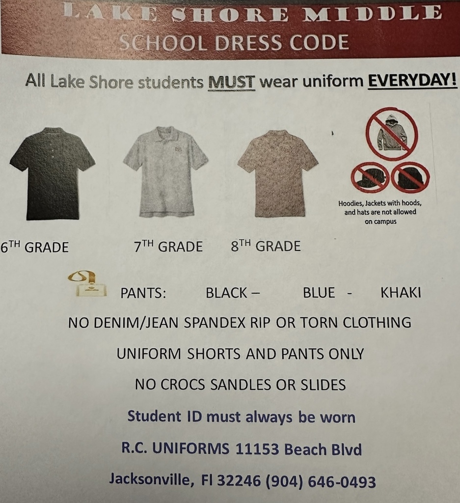 Lakeshore MS uniform policy