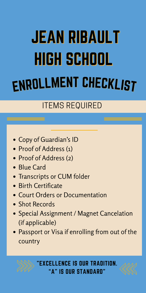 Enrollment Checklist graphic