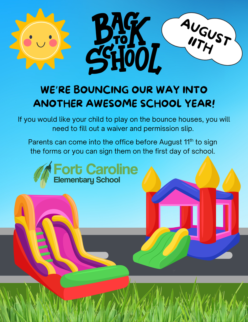 First Day of School Bounce Houses