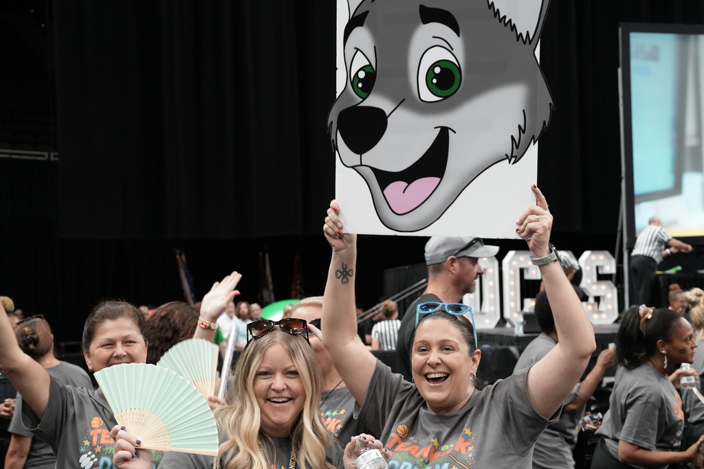 Teachers at Duval County Public Schools Back to School Bash