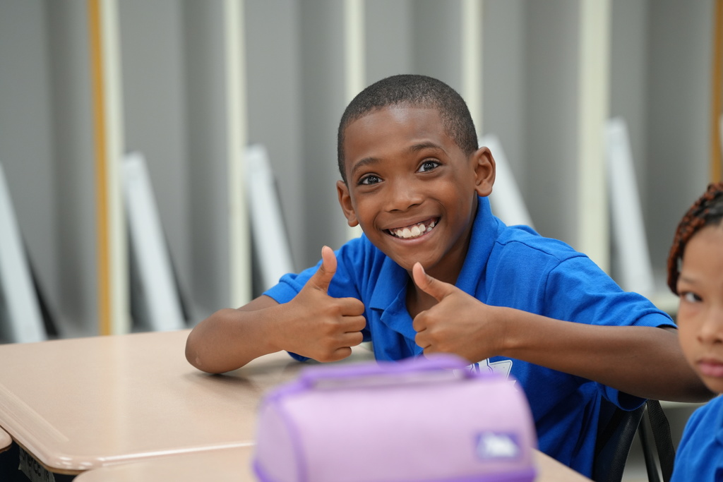 Students enjoying class