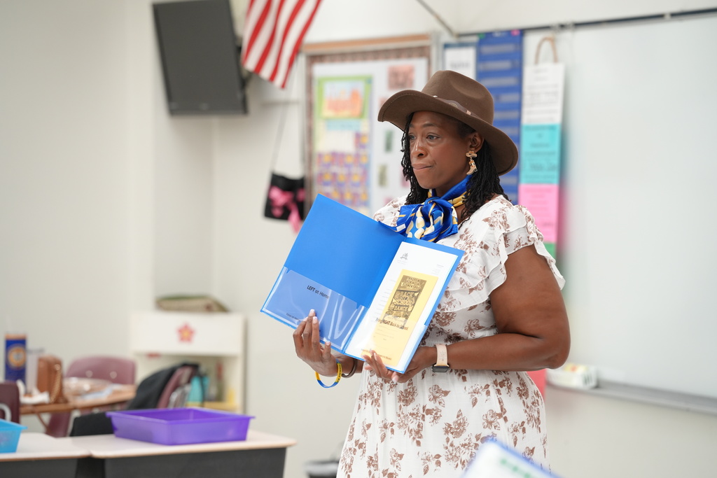 Teachers in Western wear