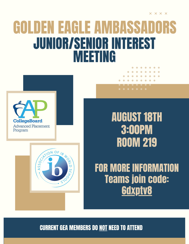 Golden Eagle Ambassadors Interest Meeting