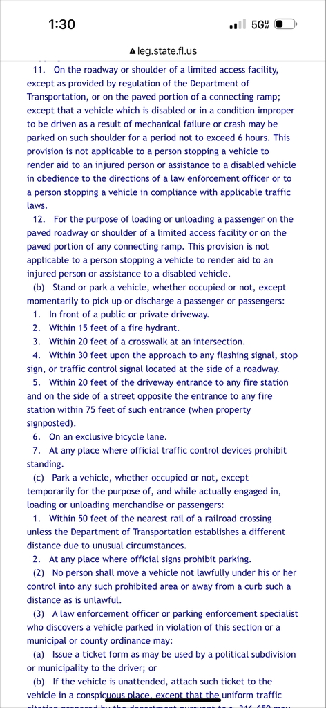Parking law