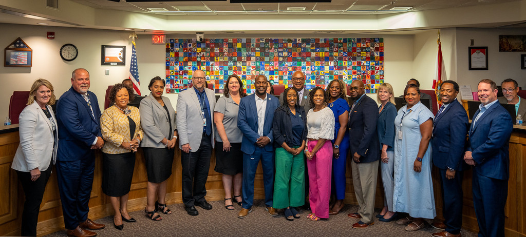 Principals of the 10 Team Duval schools that increased by two letter grades