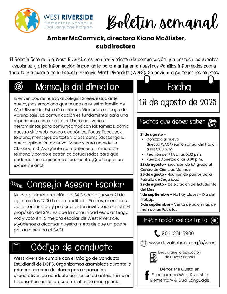Weekly Bulletin
