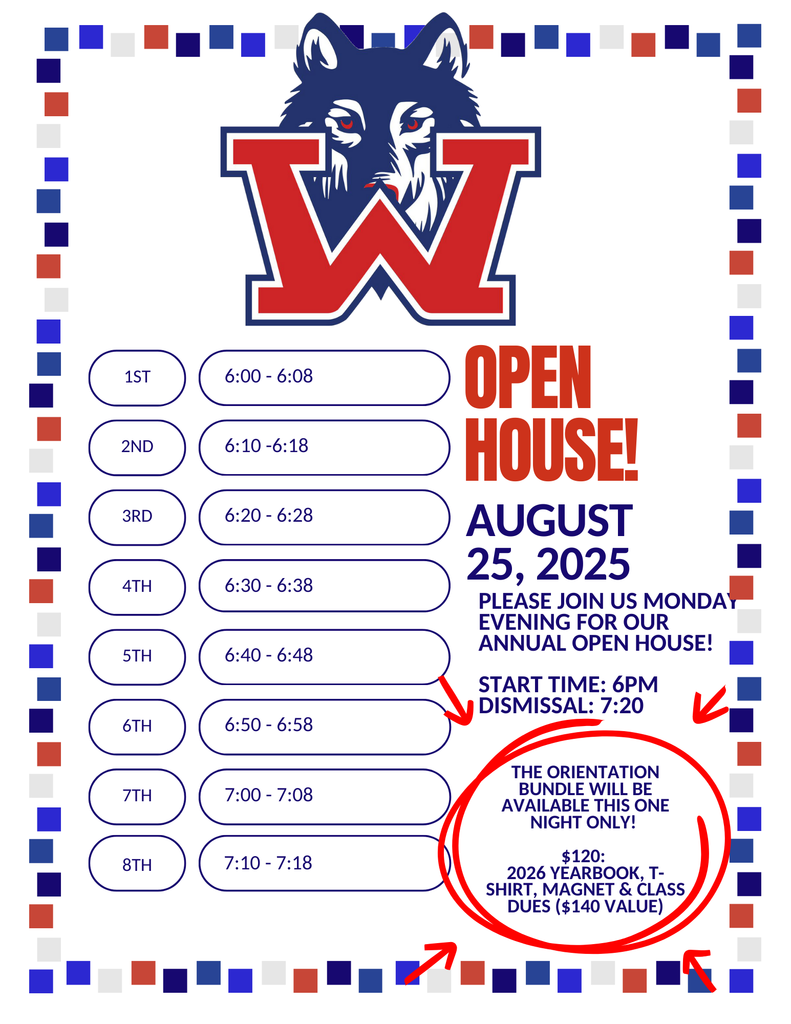 open house calendar