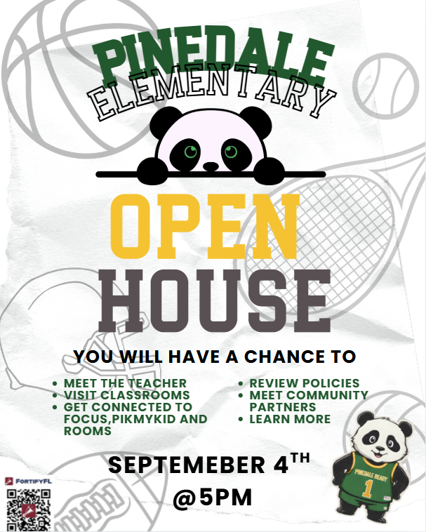 Open House Sept 4th @5pm