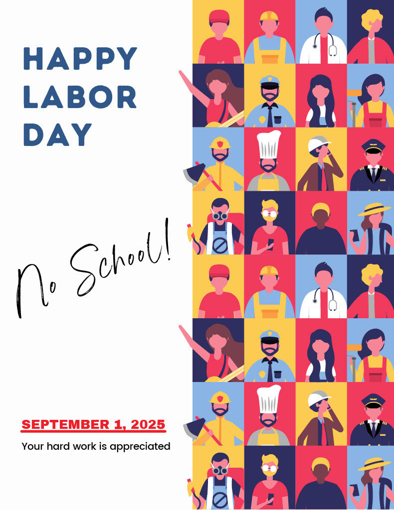labor day flyer sept 1 no school