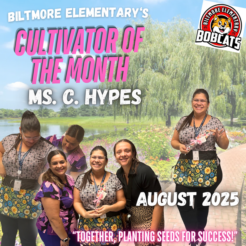 pictures of people on flyer with flowers and text