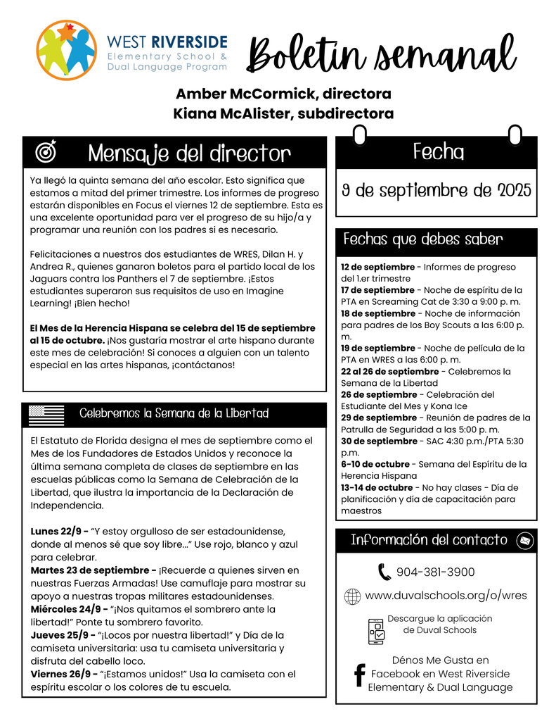 Page 1 Spanish