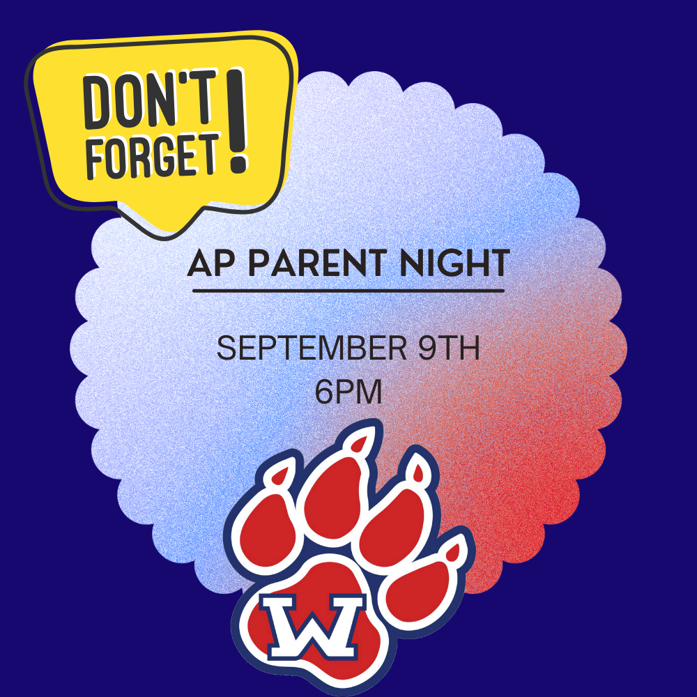 ap parent night september 9th 6pm