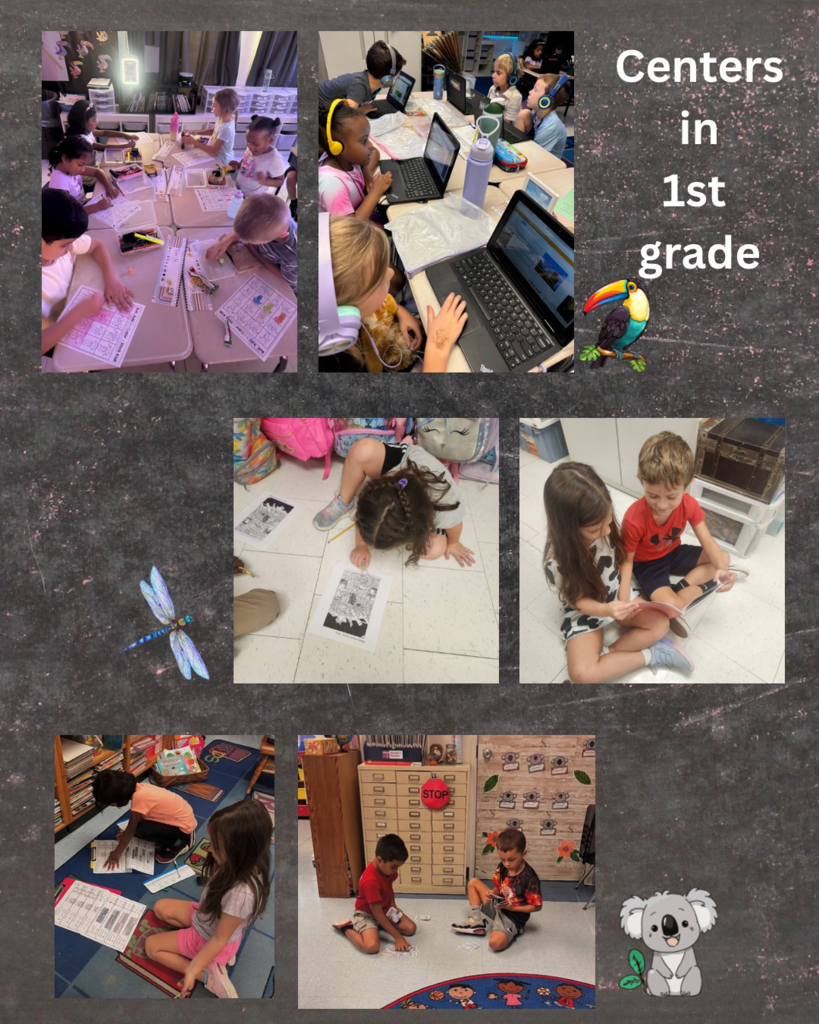first grade center time