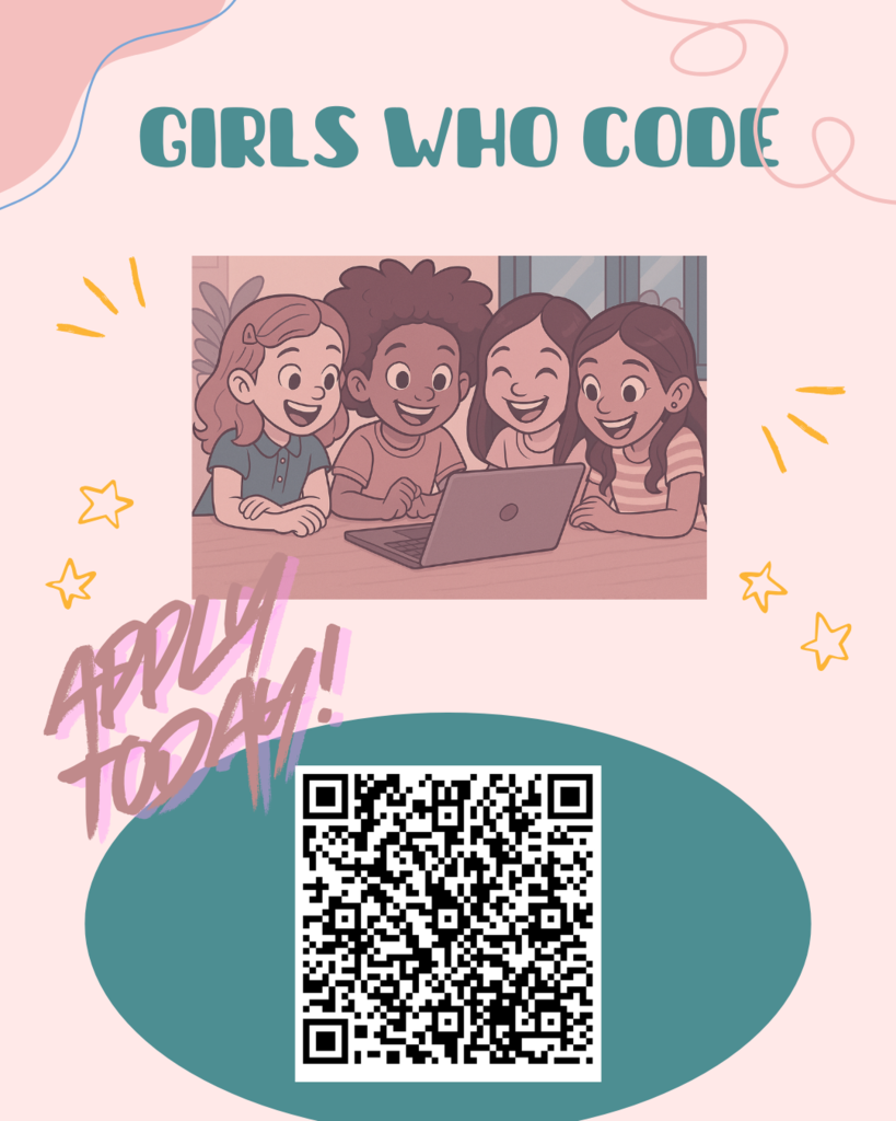 Girls Who Code club application