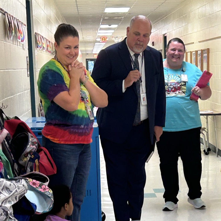 Math lesson in the hall