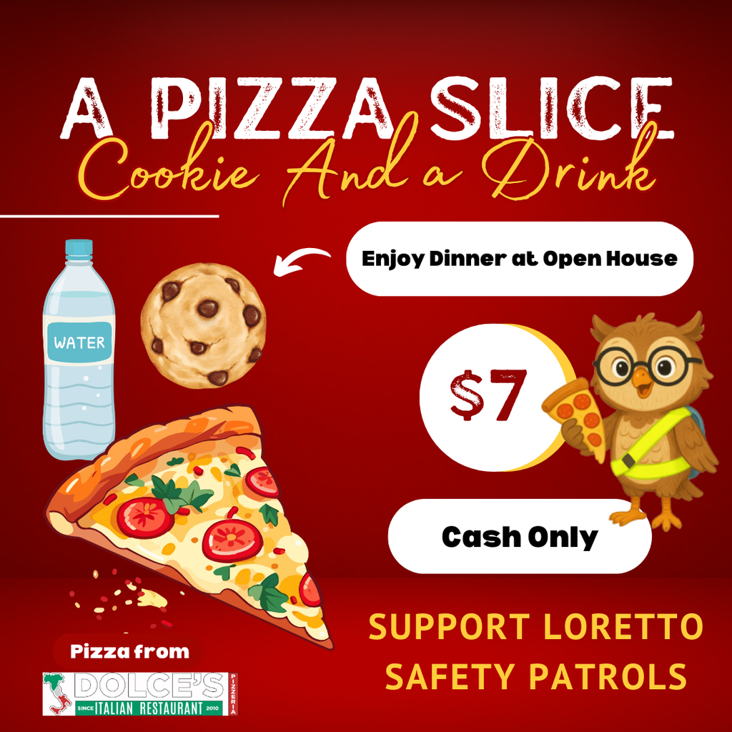 Pizza Slice Cookie and A drink 7 Dollars!