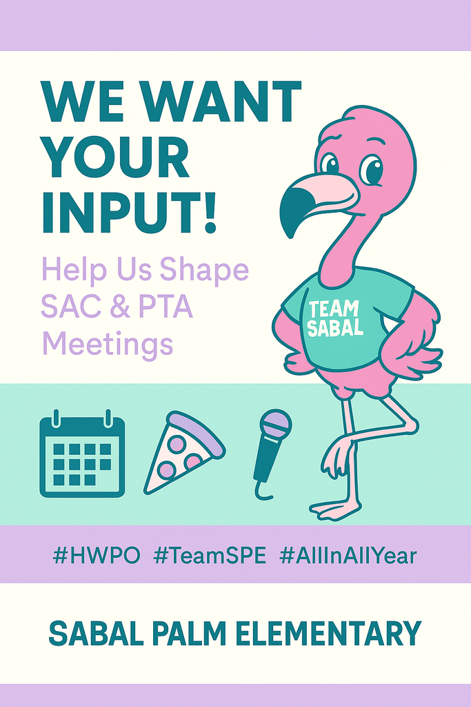 SAC PTA Survey Flyer