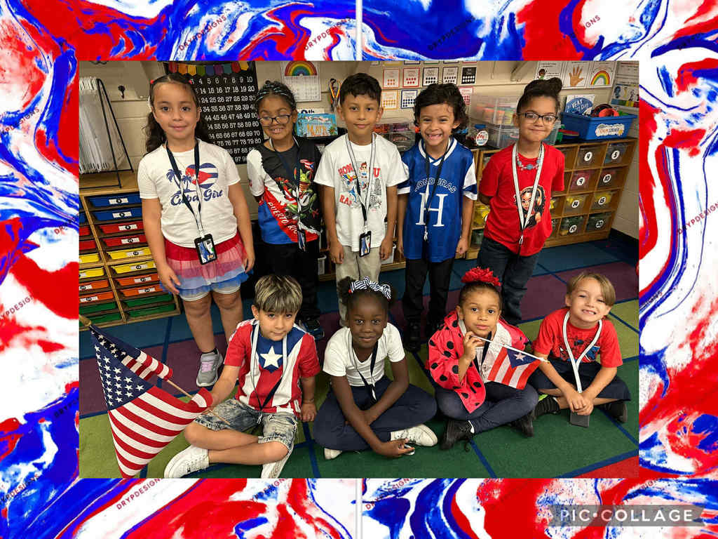 'Cultural Day' (September 11, 2025) Ms. Affatato's 1st Grade Class