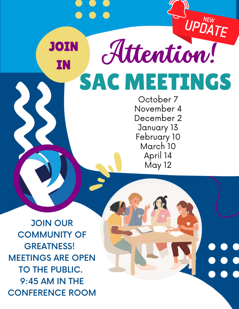2025-26 SAC Meeting Dates