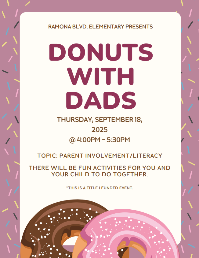 #DonutsWithDads