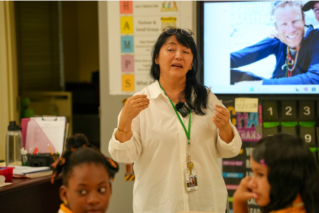 Bibiguel Mullen teaching