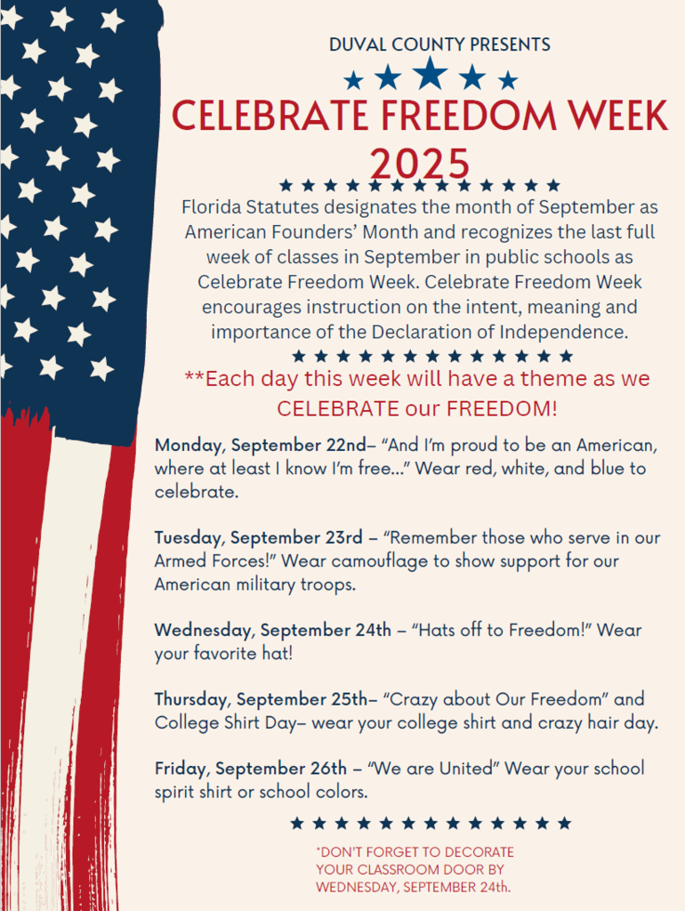 Celebrate Freedom Week