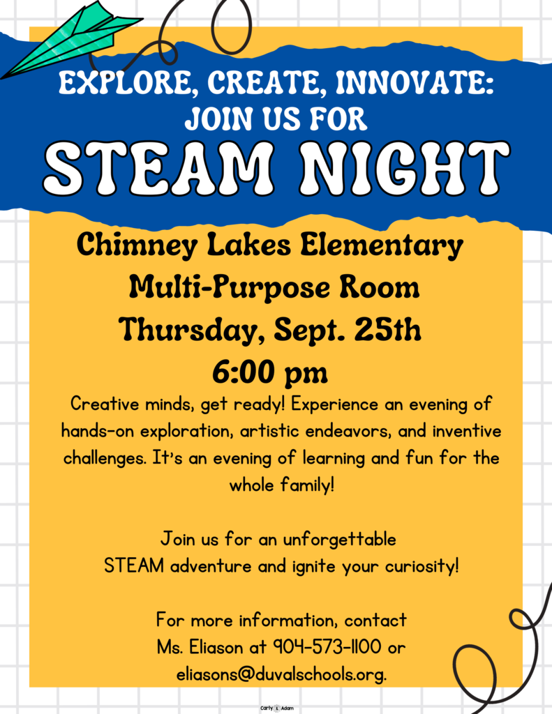 STEAM Night Flyer