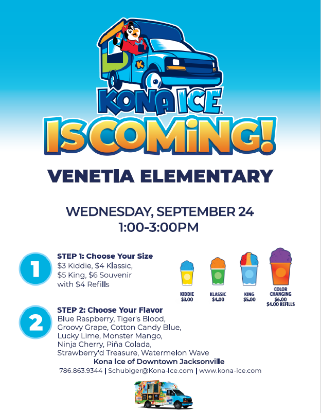 kona ice day sept 24 