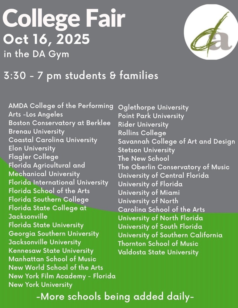College Fair Participants