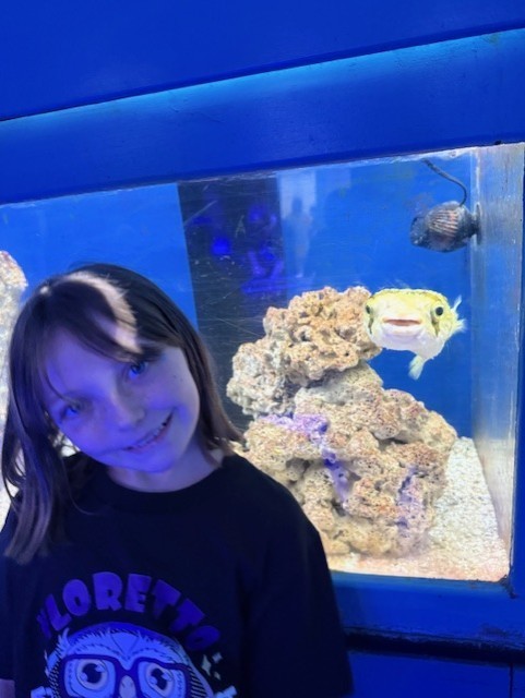 5th grade visited the Marine Science Center