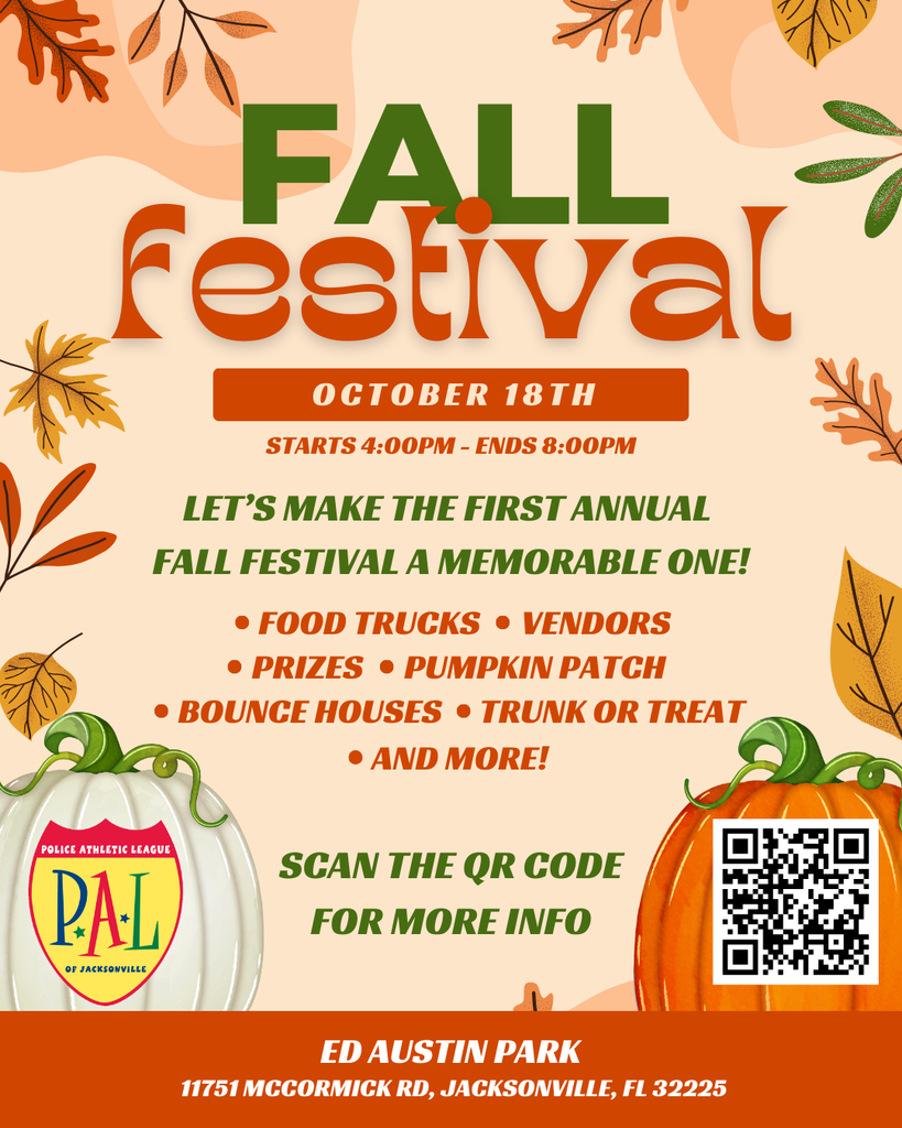 Flyer of fall festival