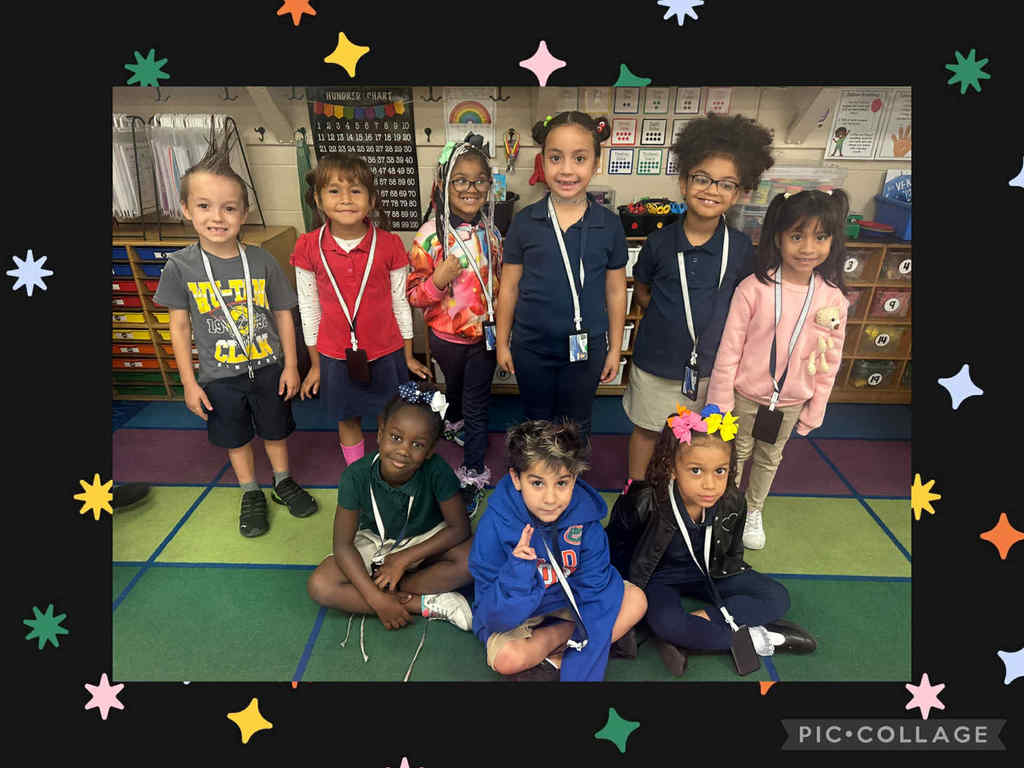 Ms. Affatato's 1st Graders (9.25.25) "Crazy Hair Day" & "College Day"