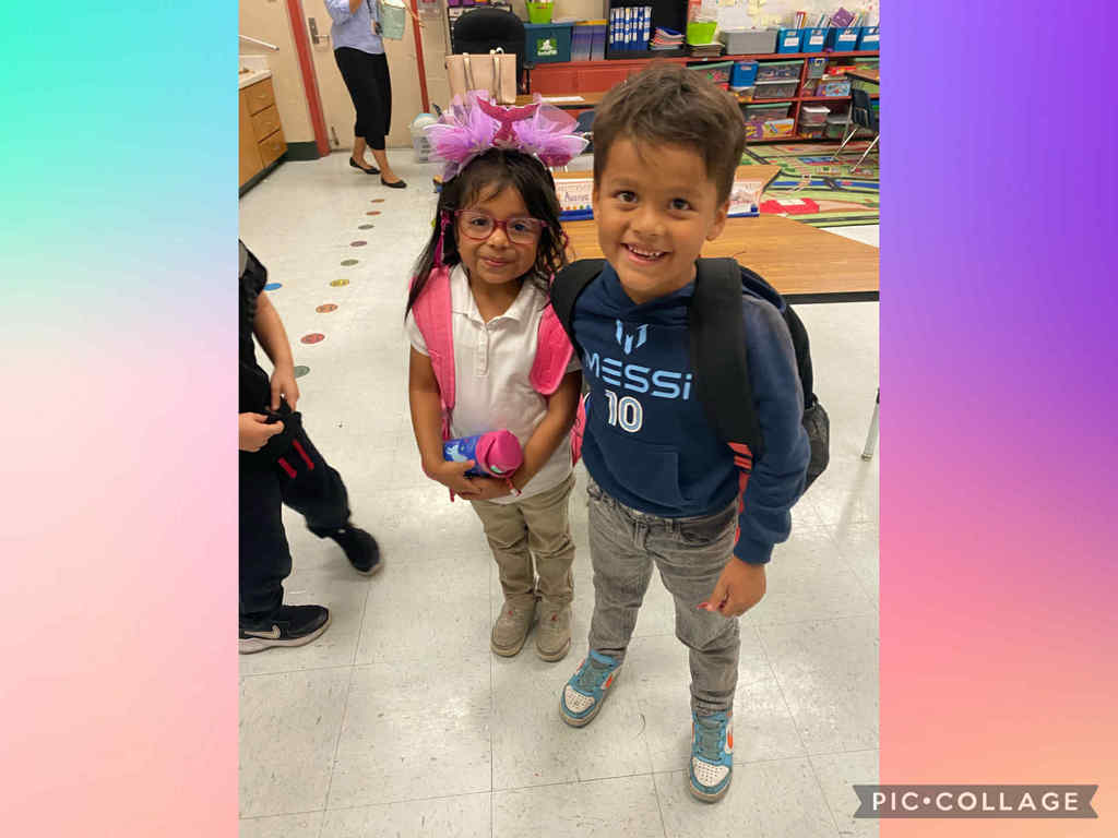 Ms. Rios' Kindergarteners (9.25.25) "Crazy Hair Day" & "College Day"