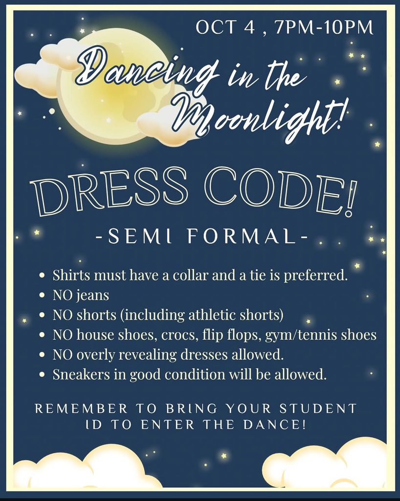 Dress Code for HoCo at ACHS. See post for details.