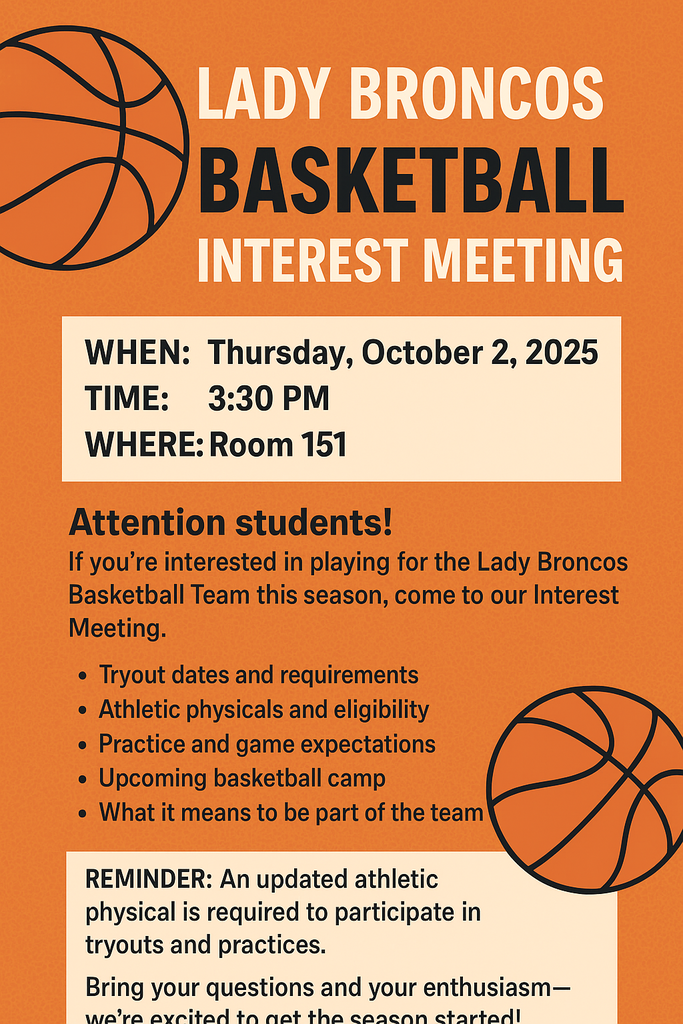 Lady Bronco Basketball