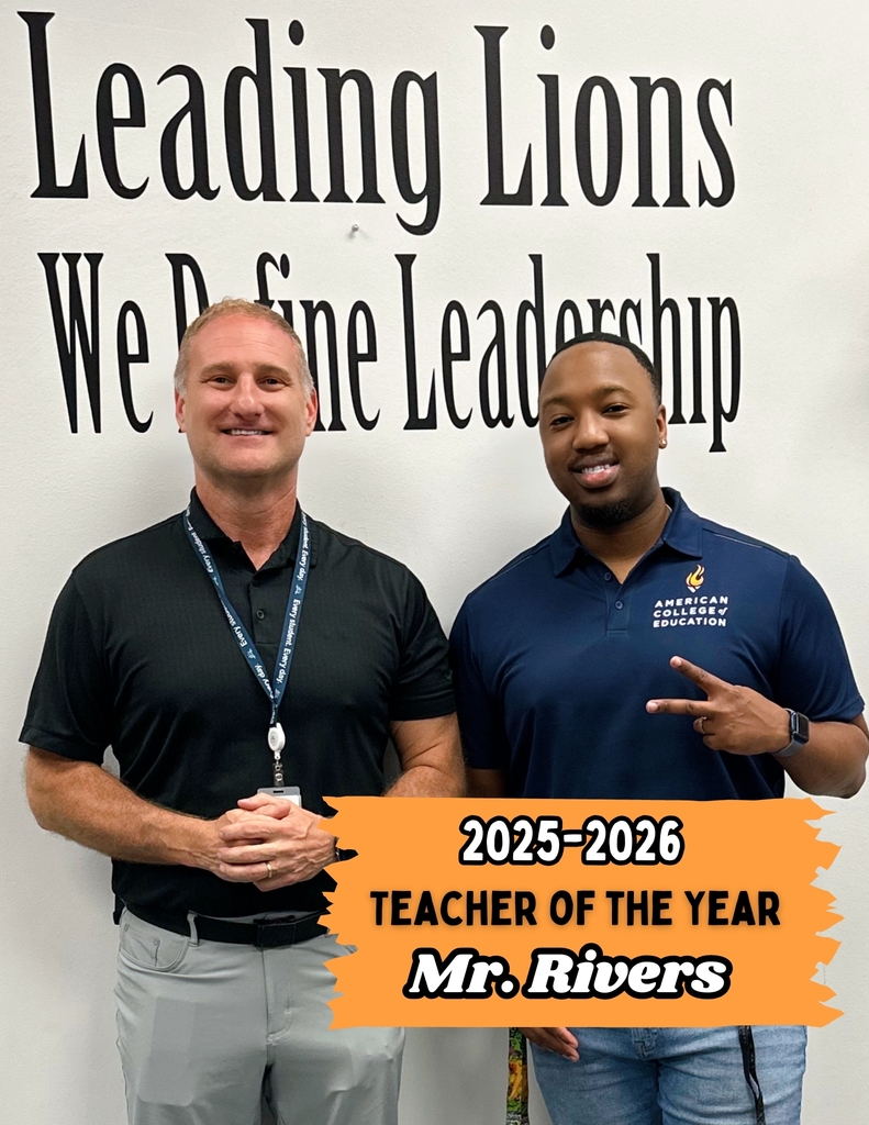 Mr. Rivers - Teacher of the Year 