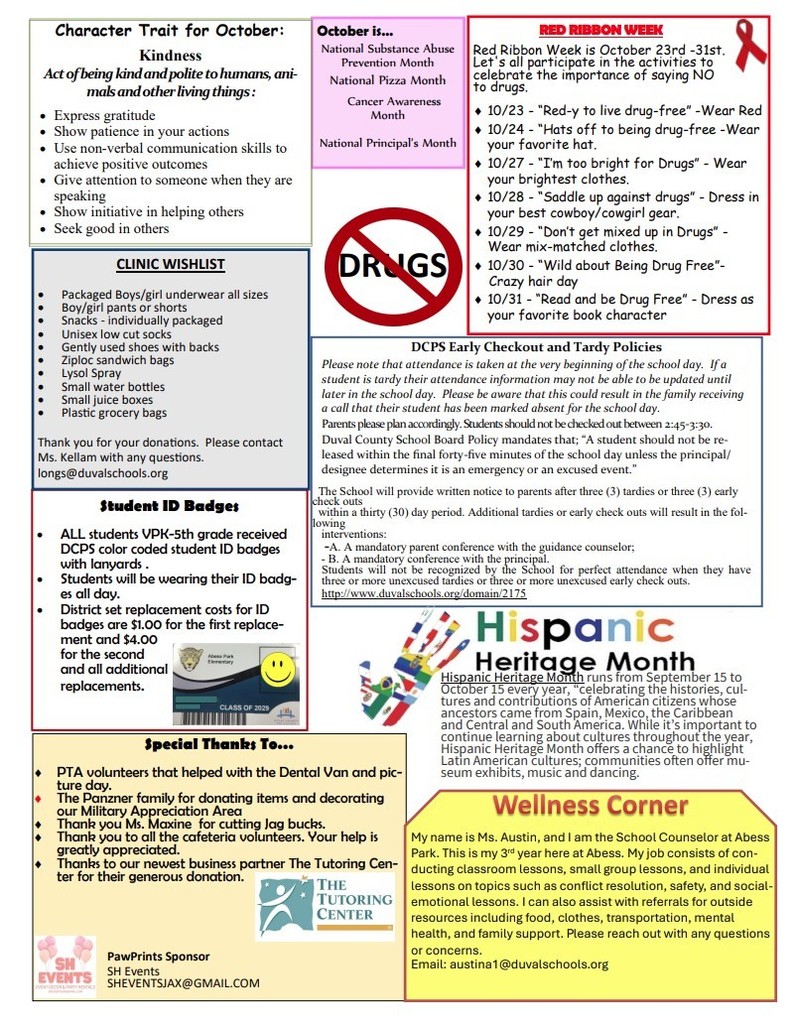 October Newsletter