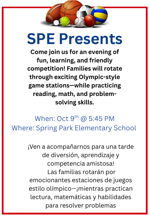 Math & Literacy Olympics 2025 - Flyer 2