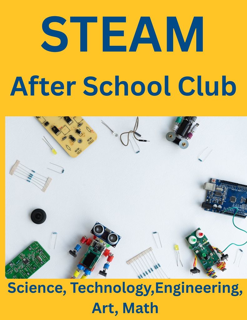 Join our BRAND NEW after school STEAM club!