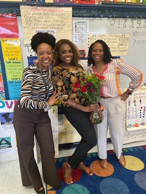 Congratulations to S.P. Livingston 2025-26 Teacher of the Year - Kindergarten Teacher, Ms. Shalonda Small 