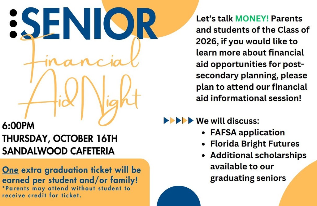 Senior Financial Aid Night