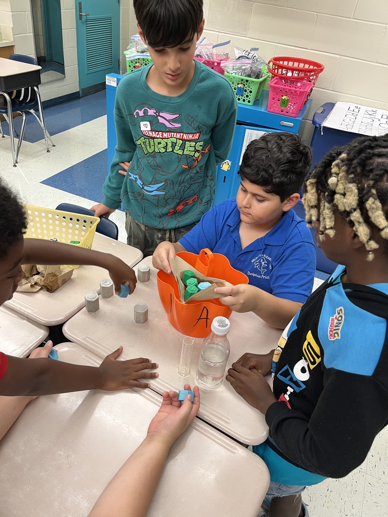 Students performing science experiment